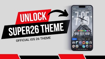 Unlock Super26 iOS 26 HyperOS Theme