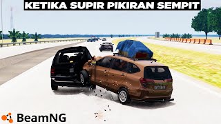 Yang Penting Cepet Sampai, Itulah Kata Supir... 😭😭 BeamNG Drive Gameplay Indonesia