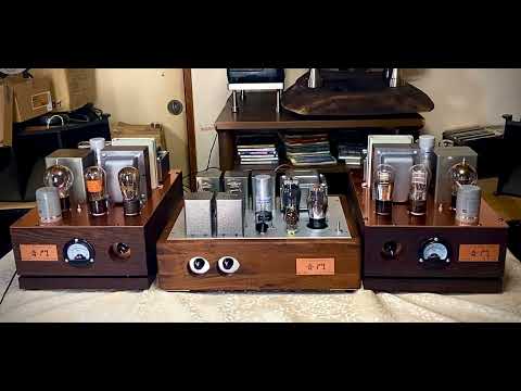 71A PSE tube amp with 71A preamp