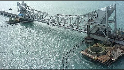 India's first sea bridge is PAMBAN BRIDGE Opened on 24 Feb 1914