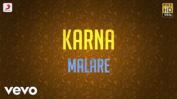 Karna - Malare Lyric | Arjun, Ranjitha | Vidyasagar