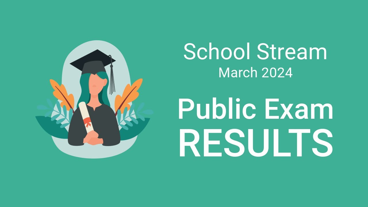 Examination Stream RESULT ANNOUNCEMENT | Public Exam (School Stream) 2024 | IECI | Vidya ...