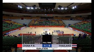 Highlight Thailand 5-1 China PR : AFC Futsal Asian Cup 2024 Qualifiers