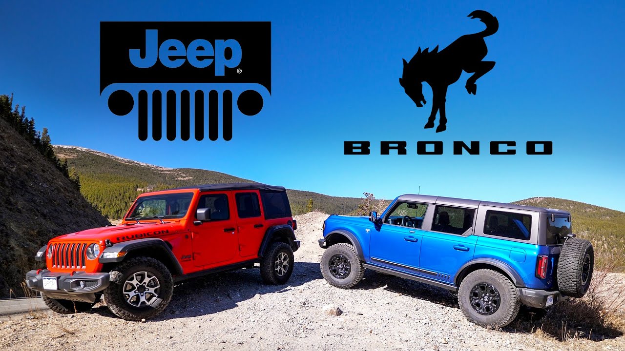 Bronco Vs Wrangler Off-road and On-Road - Decisions, Decisions | Everyday  Driver TV Season 10 - YouTube