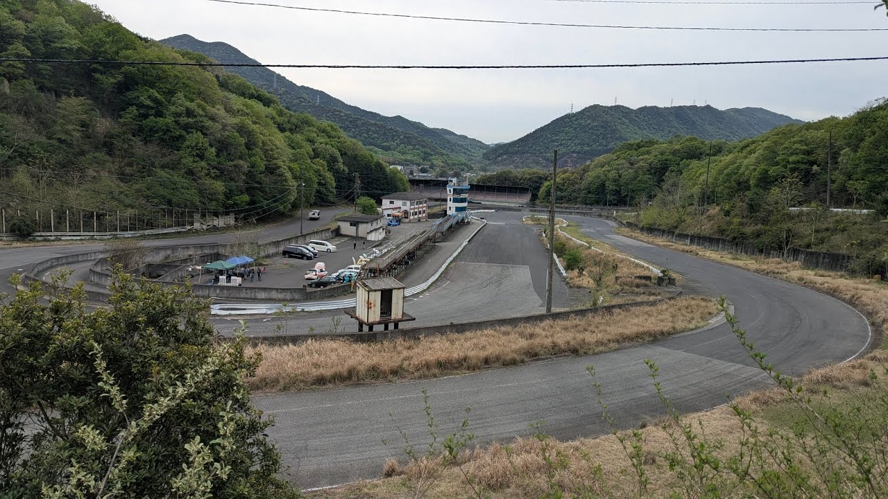 中山サーキットで大クラッシュ寸前回避‼️
