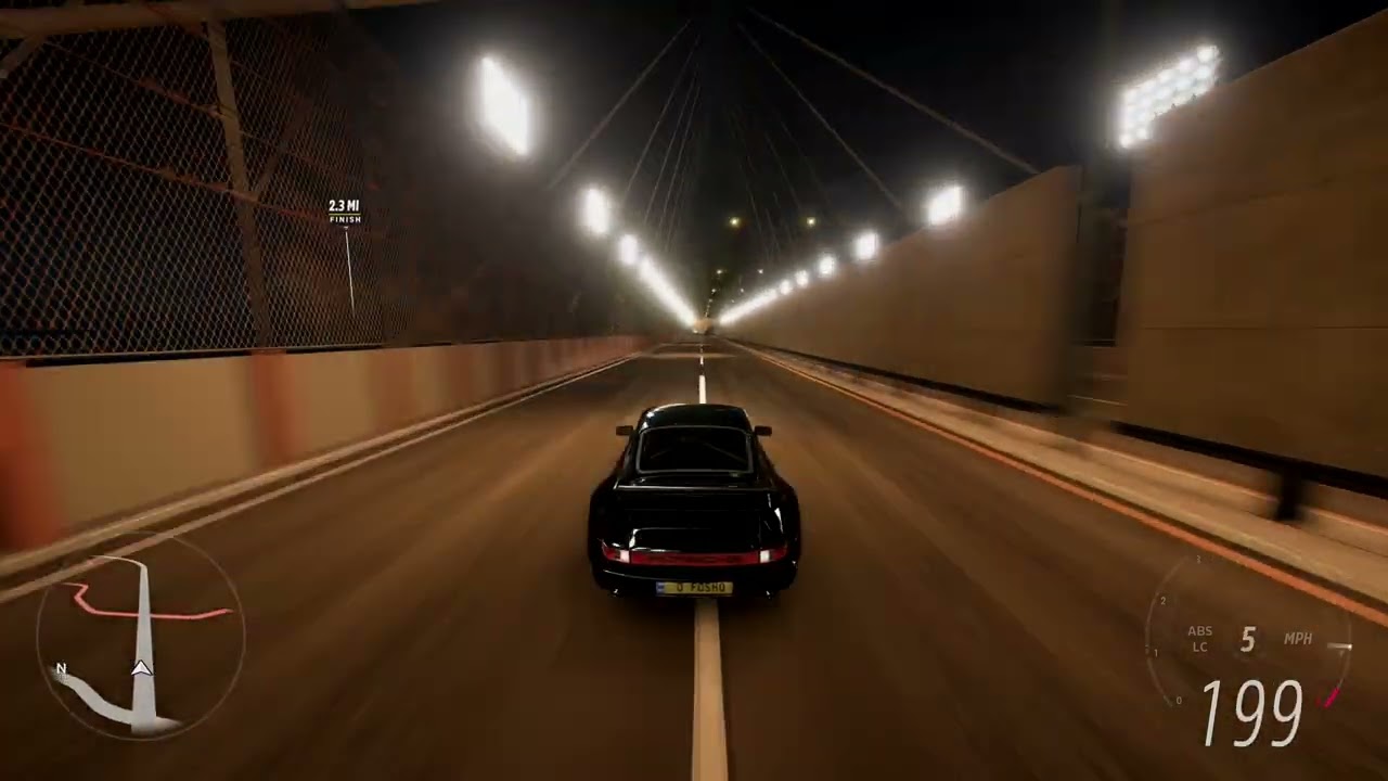 Wangan Midnight Map in Forza Horizon 5 | Blackbird Speed Run
