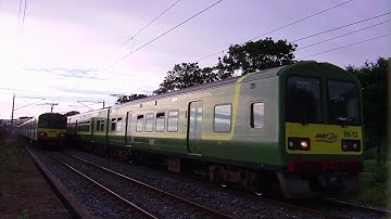 8100 and 8510 Class Dart trains - Blackrock, Dublin