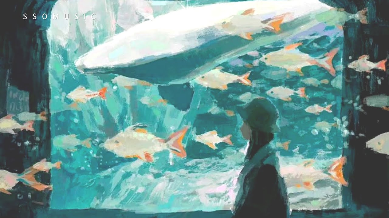 유영하는 빛 : 잠들지 못한 밤의 수족관