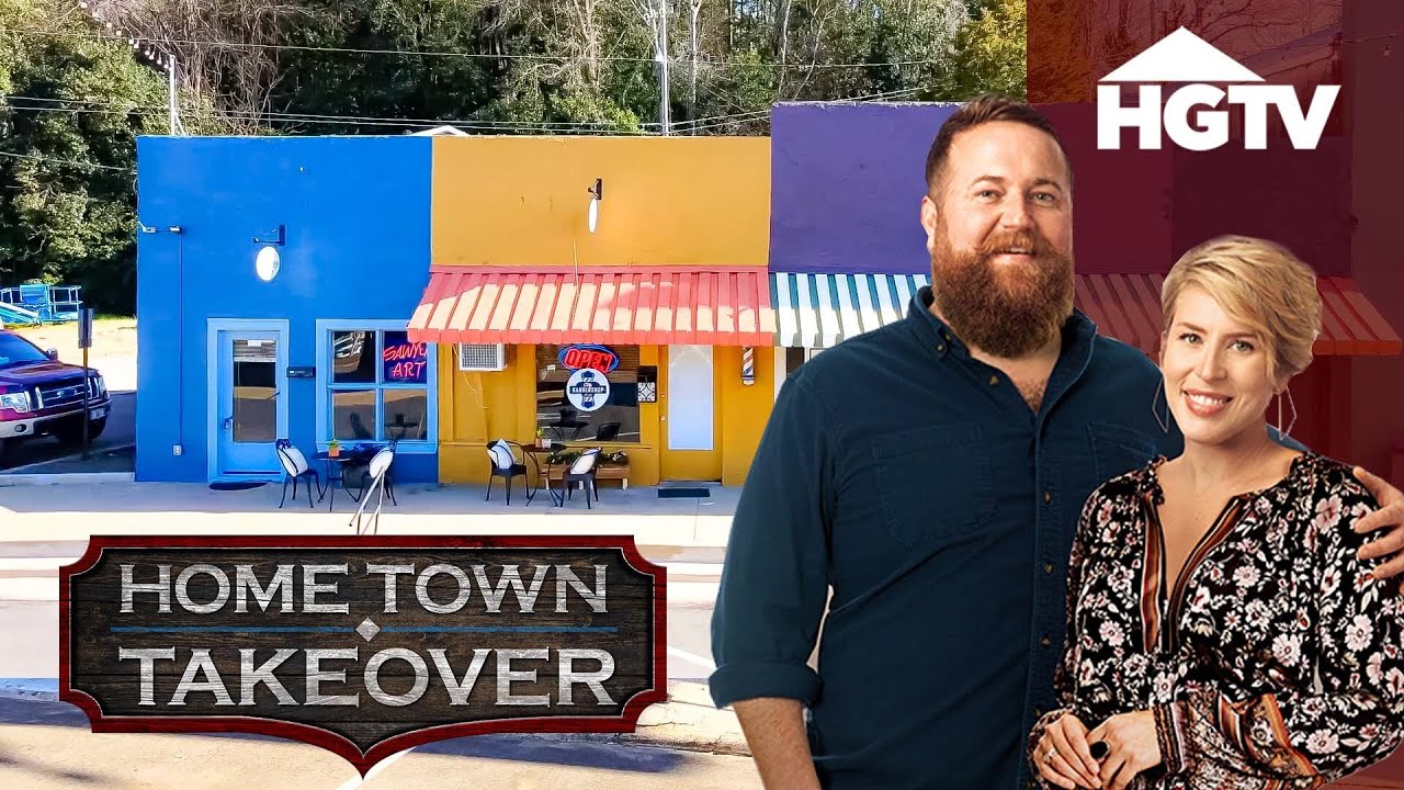 ENTIRE Downtown Revitalized in 4 Months!! Hometown Takeover HGTV