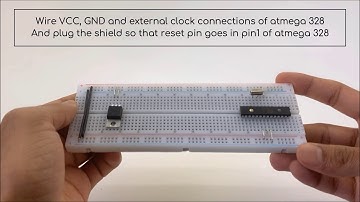 How to make programming shield for ATmega-328 AVR ISP mkll