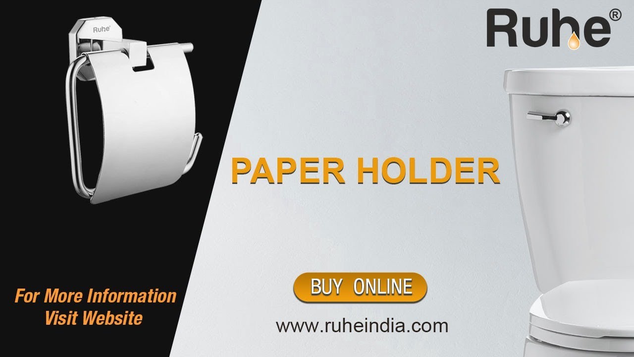 RUHE 304 Stainless Steel Paper Holder Unboxing | स्टेनलेस स्टील पेपर होल्डर