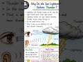 Why Light Travels Faster Than Sound |Amazing Science Fact