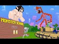 Monster School TiTan Vs Siren Head and Tank - Minecraft Animation