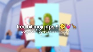 Free Bitmoji Pfps .Anyonethere