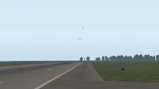Xplane 11 ATR 72 500 approach