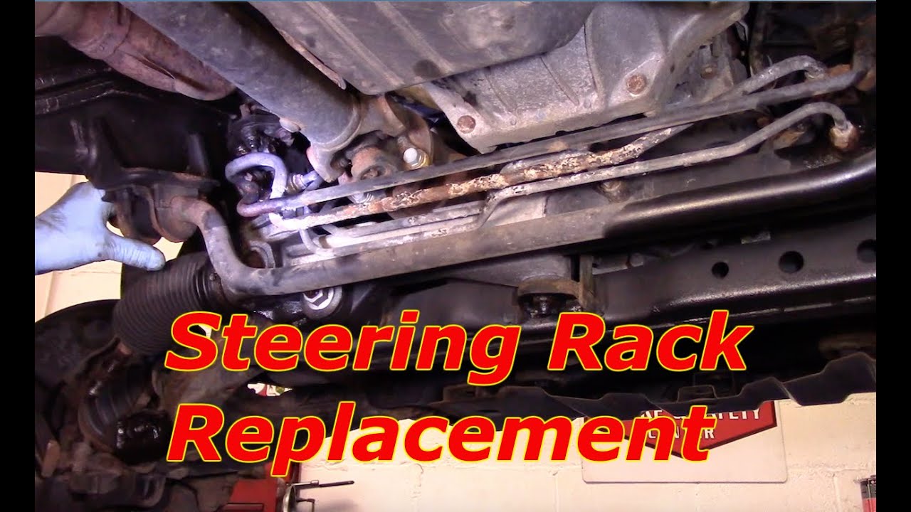 Replace The Steering Rack 2000-2006 Toyota Tundra - YouTube