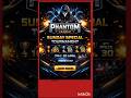Phantom League Tournament App is Coming Soon... #freefire #garenafreefire #tournament #shortsfeed