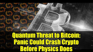 Quantum Threat to Bitcoin: Panic Could Crash Crypto Before Physics Does