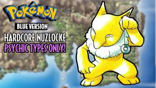 Pokemon Blue Hardcore Nuzlocke - Psychic Types Only