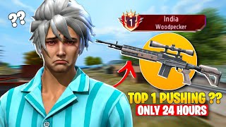 Pushing Top 1 Tittle In Woodpecker ✅ Solo Weapons Glory Pushing | Season 52 screenshot 5