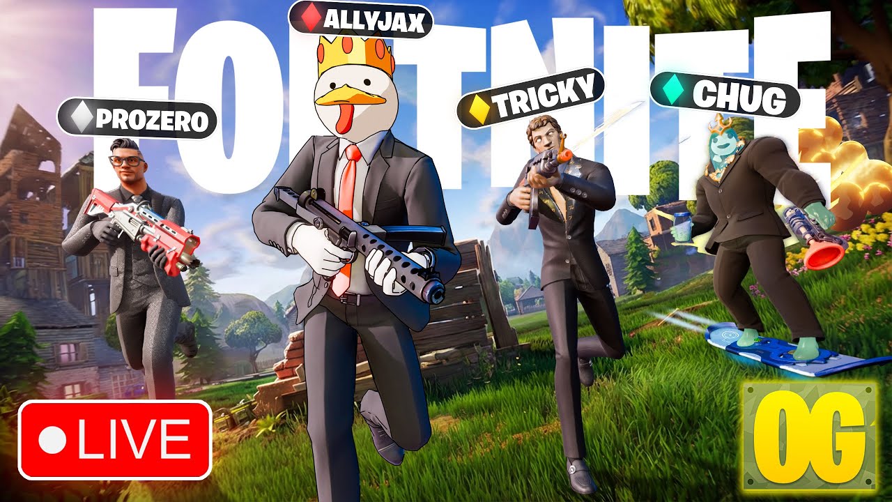 Meet The Man Who Fixed Fortnite OG (Ft. AllyJax, Prozero and ChuggaChug)