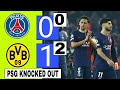 PSG Vs Borussia Dortmund 0-1 - All Goals & Highlights - Champions League 2024