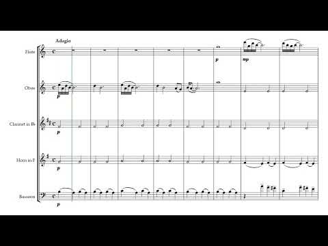 【木管五重奏編曲】吉松隆/雪に沈んだ村の伝説～優しき玩具より(T. Yoshimatsu/" Old Tale about Village under Snow from Tender Toys)
