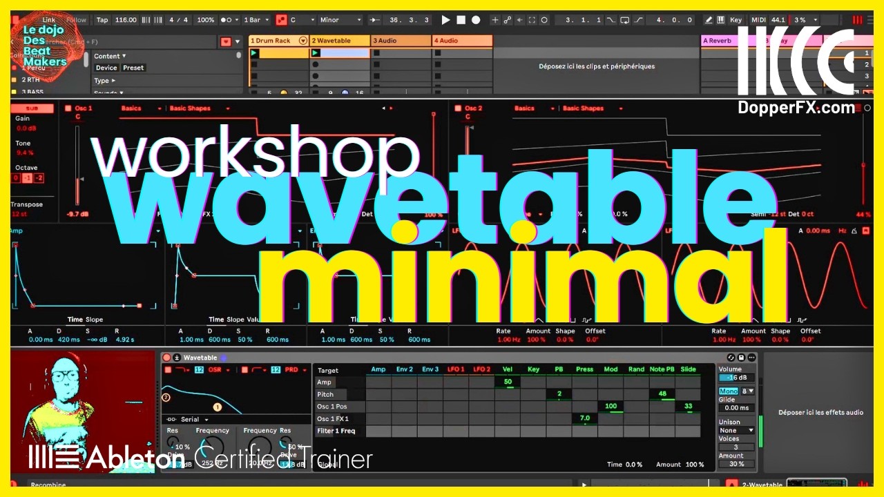 Créer une Track Minimal avec Wavetable – Workshop Ableton Live Sound Design & Composition