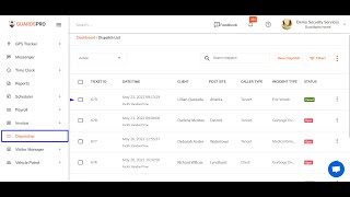 How To View Dispatch Call Details On Dashboard? - GuardsPro Help Center Video screenshot 5