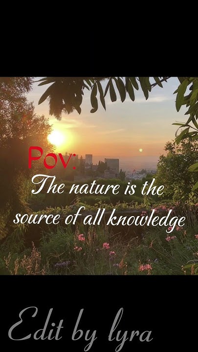 Lyra is back! "Adopt the pace of nature" Are u a nature lover? comment ...