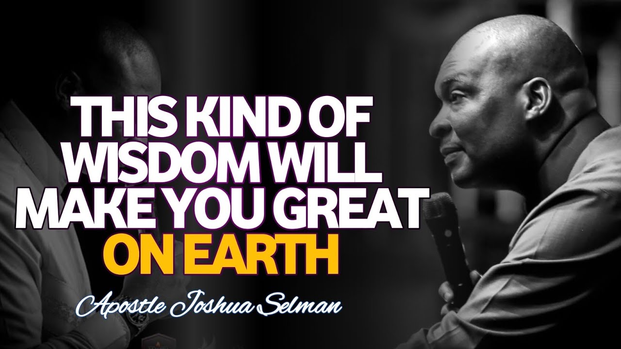 WHY YOU NEED HIGH LEVEL INTELLIGENCE||APOSTLE JOSHUA SELMAN #prayer #faith