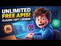 This Hidden Completions API Gives FREE Unlimited Claude Opus + GPT + Gemini API Keys & Credits 100%)