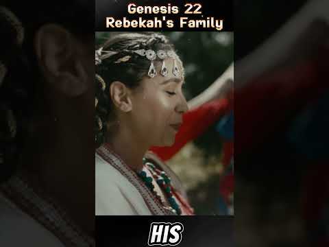 Genesis 22 - Rebekahs Family  #bible #genesis #learn #film #facts #pray #god #movie #shorts