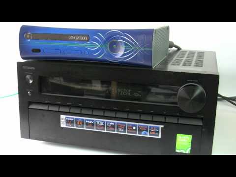 ONKYO TX-NR1009 AVR AV Home Cinema Receiver XboX 360 Classic & Elite  - Installation