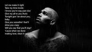 Chris Brown - WE (Warm Embrace) (Lyrics)