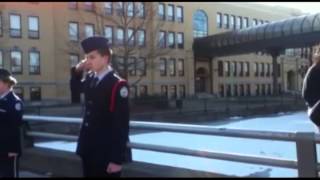 Funeral procession of a popular English teacher