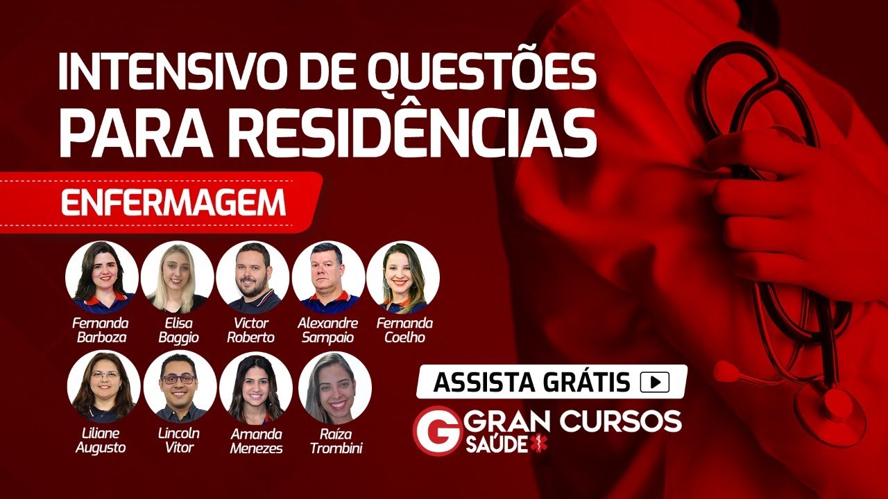 Intensivo de Questões para Residências (Enfermagem) – Saúde do Idoso: Prof. Victor Roberto