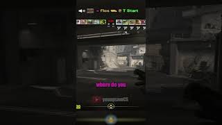 I Left Him Absolutely Shocked😭 #cs2 #counterstrike2 #cs2clips
