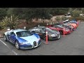 Hypercar Insanity ensuing in Monterey!  LaFerrari, P1, Bugatti, Reventon, MC12