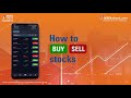 How to buy and sell stocks on markets app buy and sell stocks for beginners icici direct