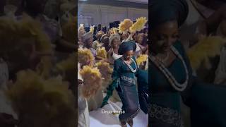 Classy Bride & Bridesmaids Dancing on Wedding Day #lovely #trend #viral #nigerianwedding #bridemaids