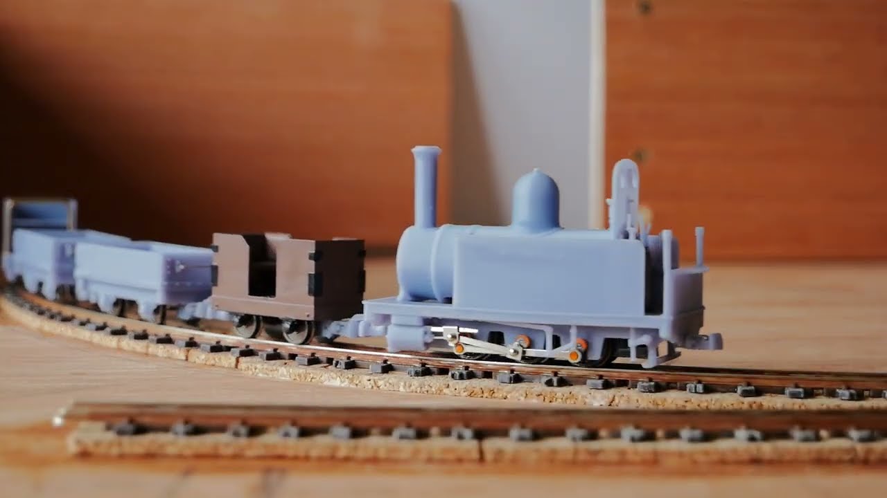 O9 Gauge - Duffield Bank Railway "Ella" Kit Running - Gubbin Box Models