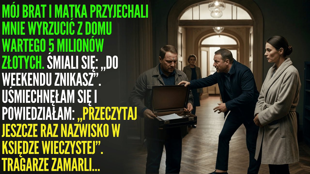 Przyjechali mnie eksmitować z mojego domu. Policja sprawdziła właściciela… SZOK