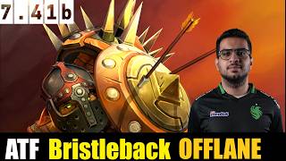 🤯 ATF [Bristleback] OFFLANE  7.41B - DOTA 2 HIGHEST MMR MATCH#dota2 #dota2gameplay