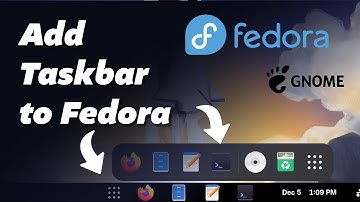 How to Add a Taskbar to Fedora 43 GNOME Desktop (Step-by-Step)