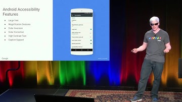 GTAC 2015: Automated Accessibility Testing for Android Applications