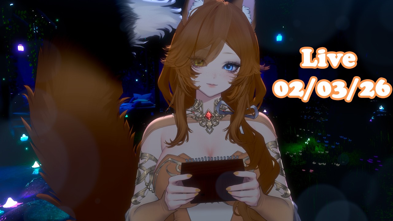 🔴【【ASMR FR/EN】live 02/03/26 💤Viens t'endormir dans les bras de la gardienne de la forêt🦊