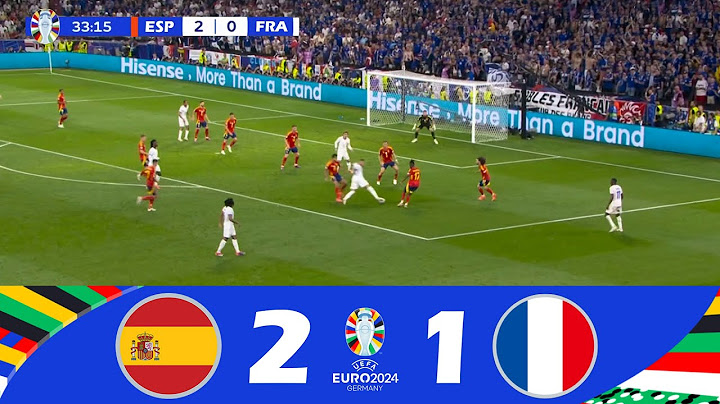 スペイン vs フランス [2-1] |準決勝 | UEFAユーロ2024 |試合ハイライト！
