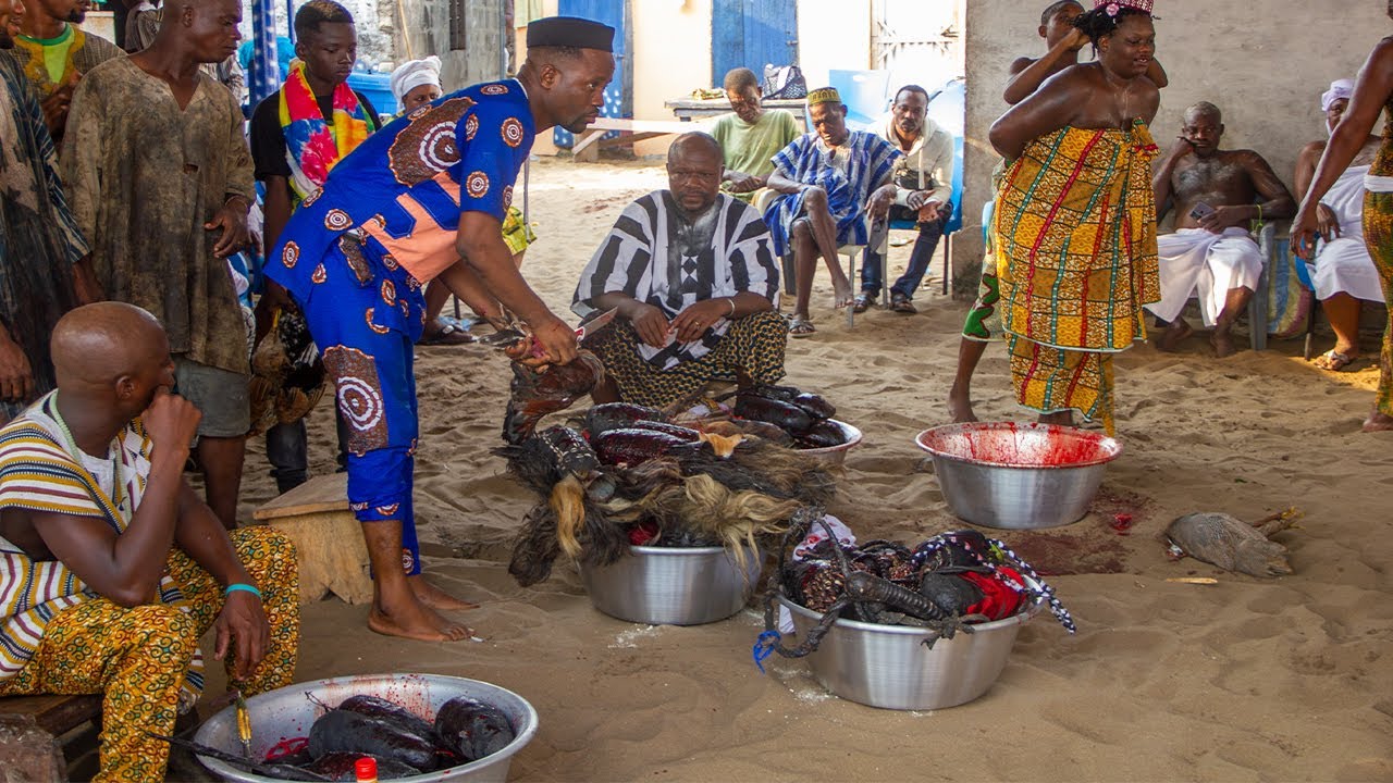 Feeding Of The House Gods At Sorfo Daworlo's Festival. #traditional
