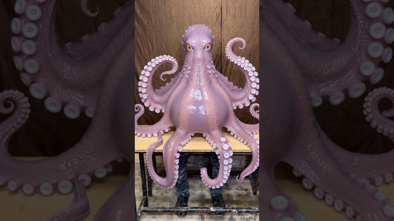 Rony Bana octopus ￼😱 #trending #youtubeshorts #shortvideo #viral #horror